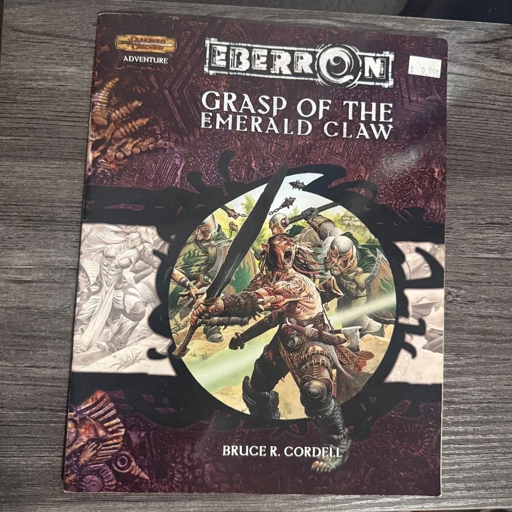 Grasp of the Emerald Claw Eberron Dungeons & Dragons 3.5 Edition Good Condition